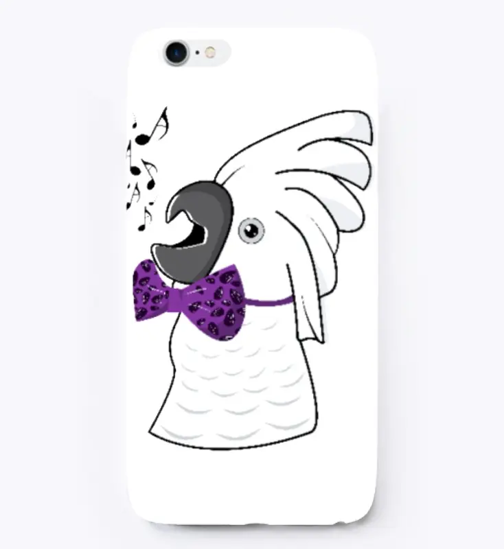 Singing Cockatoo phone case